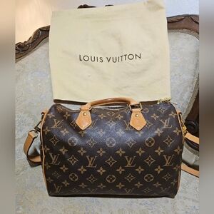 Louis Vuitton Bandolier Speedy 30 Bag